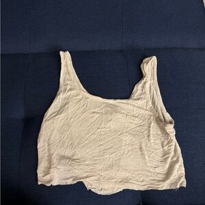 Women's Beige Tank Top